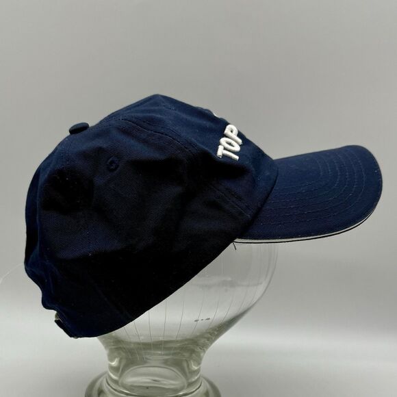 Top Flite Men's Performance Golf Hat Strap Back‎ Blue Spellout Logo TL-Tour - Picture 3 of 6